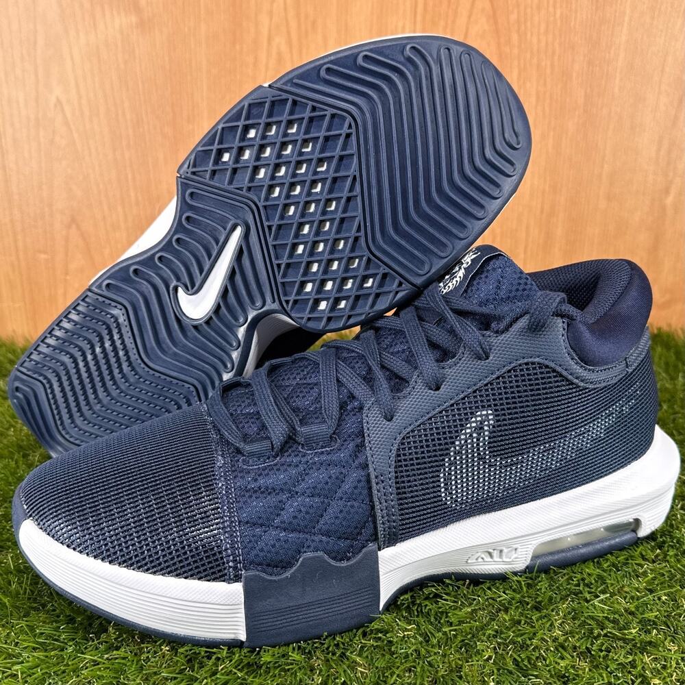 Nike LeBron Witness 8 TB College Navy White Basketball FB9944-400 Men's Sz 10.5